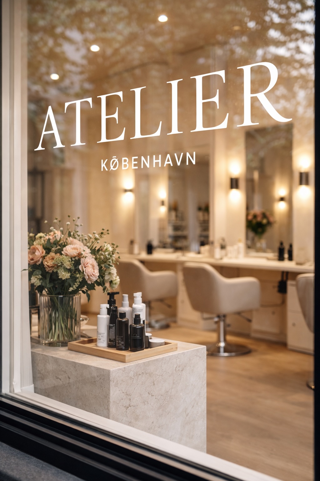 ATELIER frisørsalon interiør