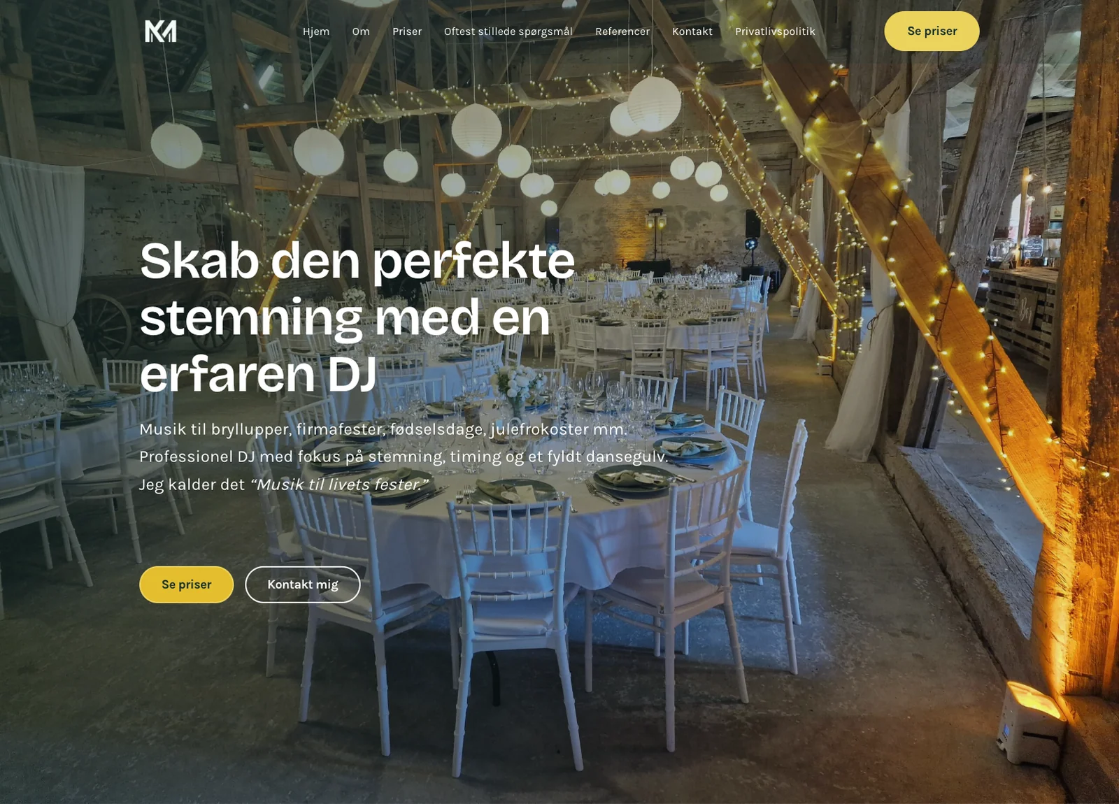 DJ Kasper Mathiesens forside