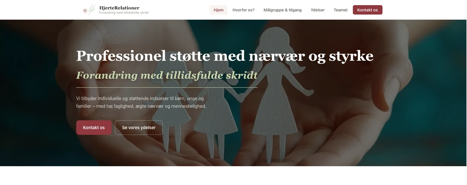 HjerteRelationers forside